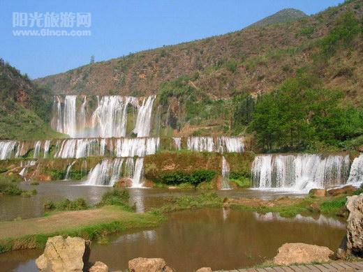 九龙河 瀑布群