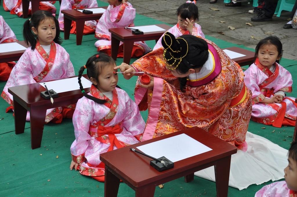 人生第一大礼——“开笔礼” 人生第一大礼——“开笔礼”