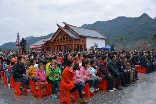 2016年天峨县迎新春群众性文化活动暨旅游推介会之壮乡刨汤节(图)